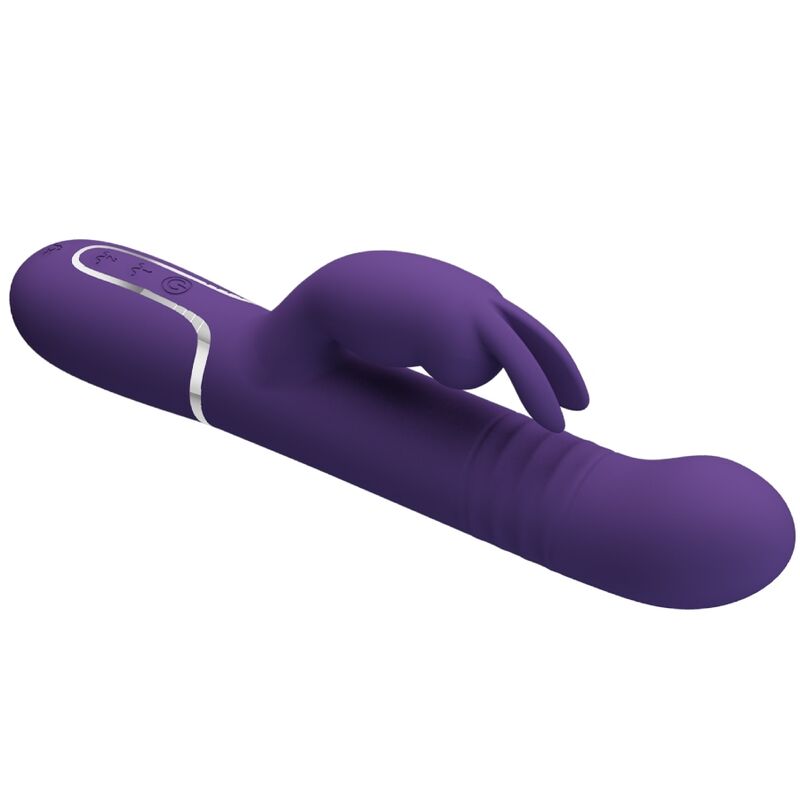 PRETTY LOVE - VIBRATORE CONIGLIO COALE 4 IN 1 VIOLA