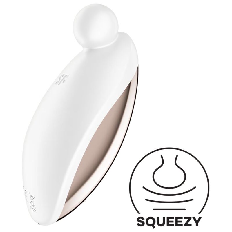 SATISFYER - SPOT ON 2 VIBRATORE DA APPOGGIO BIANCO