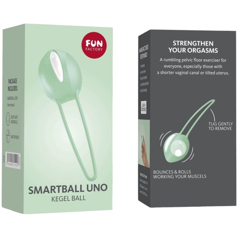FUN FACTORY - SMARTBALL UNO PELVIC BALL BIANCO / VERDE PISTACCHIO