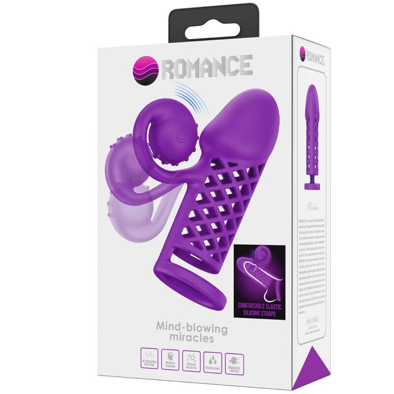 ROMANCE - HARDEN PURPLE MANICA ESTESA