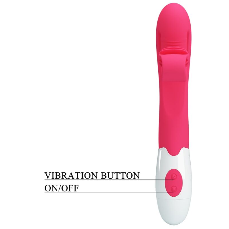 ROMANCE - VIBRATORE E STIMOLATORE ROSA 30 VELOCITÀ