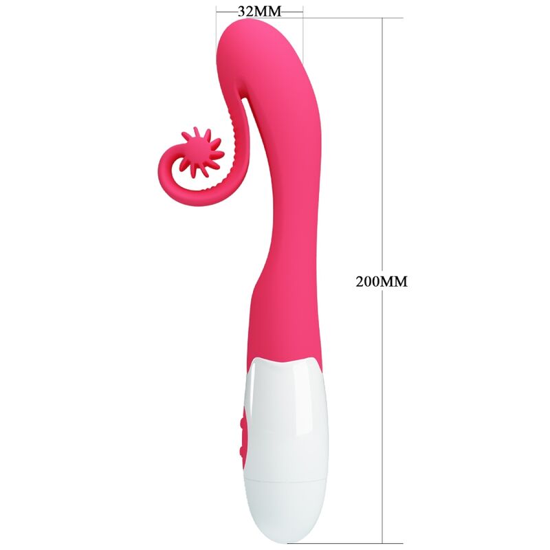ROMANCE - VIBRATORE E STIMOLATORE ROSA 30 VELOCITÀ