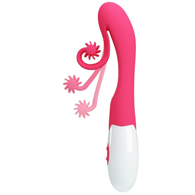 ROMANCE - VIBRATORE E STIMOLATORE ROSA 30 VELOCITÀ