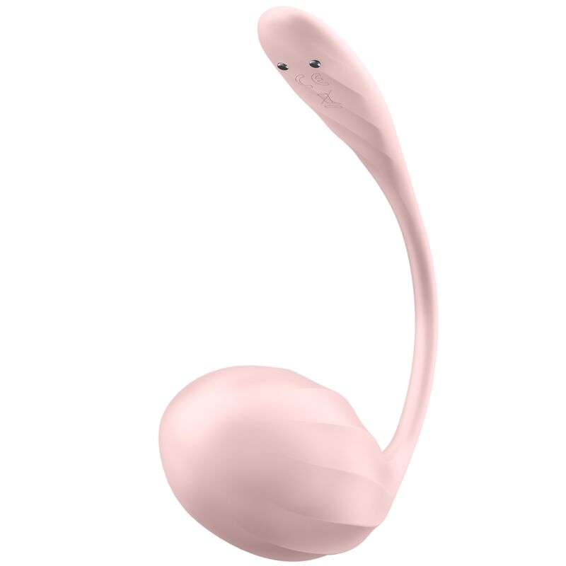 SATISFYER - STIMOLATORE TELECOMANDATO PER IL PUNTO G A FORMA DI PETALO A COSTINE ROSA CON APP GRATUITA