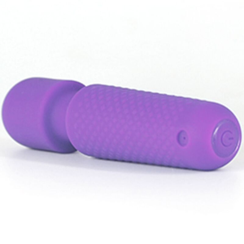 ARMONY - TU MASAJEADOR Y VIBRADOR MÁGICO RECARGABLE 10 VIBRACIONES VARITA PUNTOS MORADO