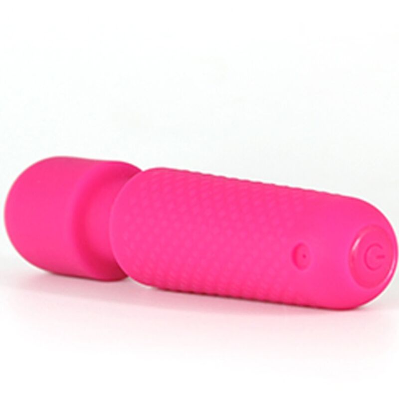 ARMONY - TU MASAJEADOR Y VIBRADOR MÁGICO RECARGABLE 10 VIBRACIONES VARITA PUNTOS ROSA