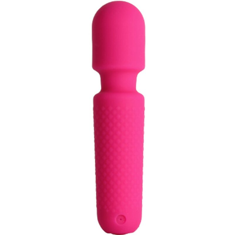 ARMONY - TU MASAJEADOR Y VIBRADOR MÁGICO RECARGABLE 10 VIBRACIONES VARITA PUNTOS ROSA
