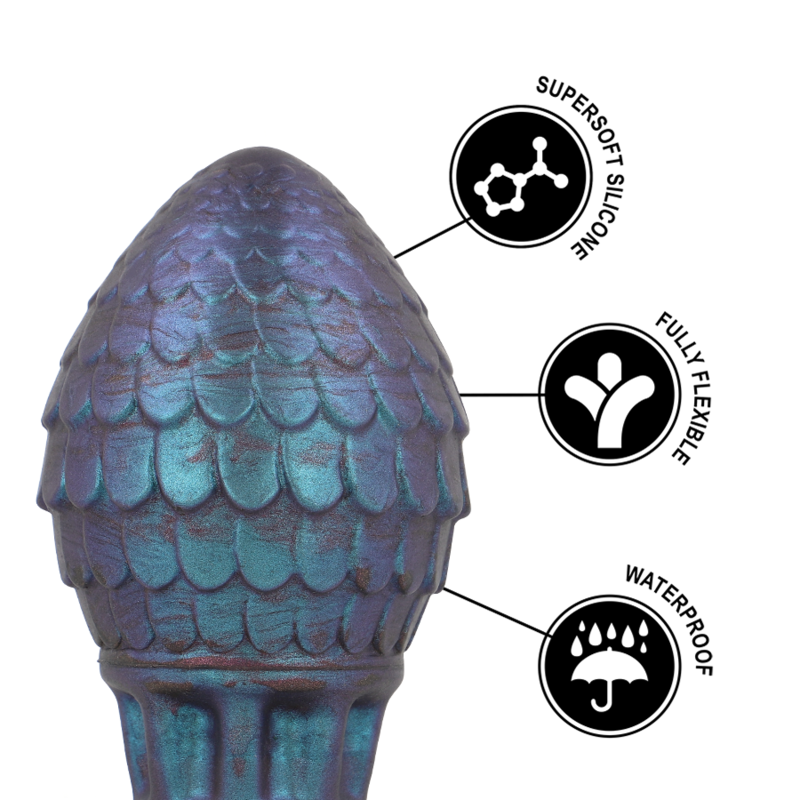 EPIC - VRAKOS DRAGON EGG ANAL PLUG TAGLIA M