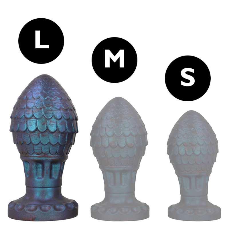 ÉPICO - PLUG ANAL VRAKOS DRAGON EGG TALLA L