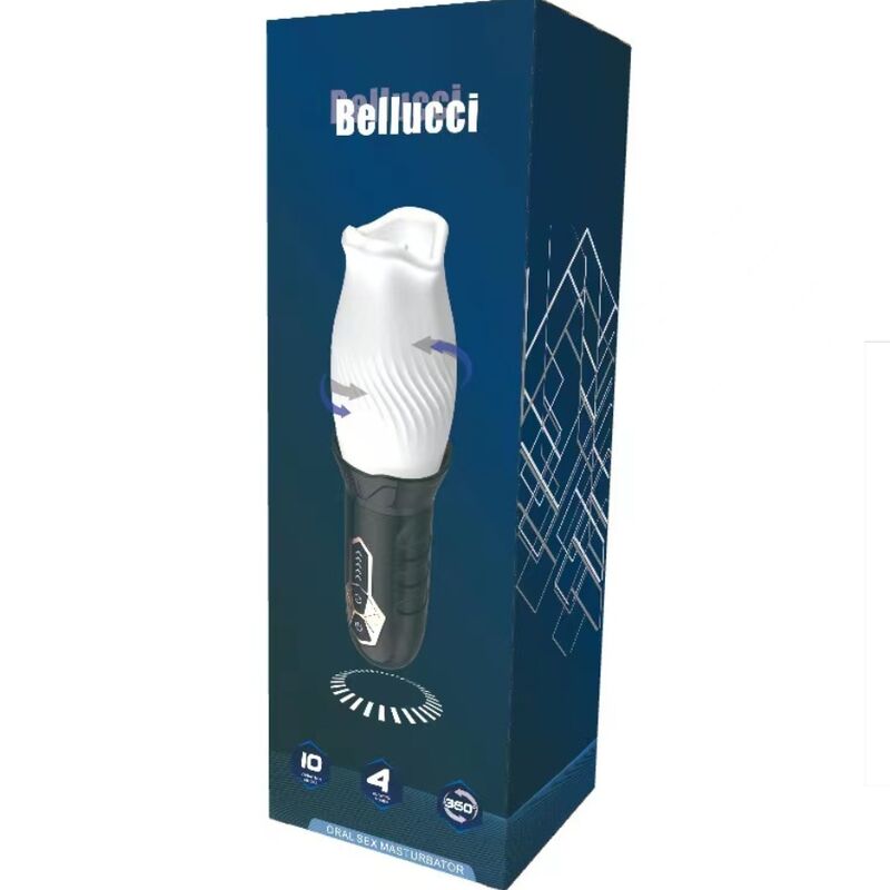 ARMONY - BELUCCI ORAL MASTURBATOR VIBRATOR WHITE