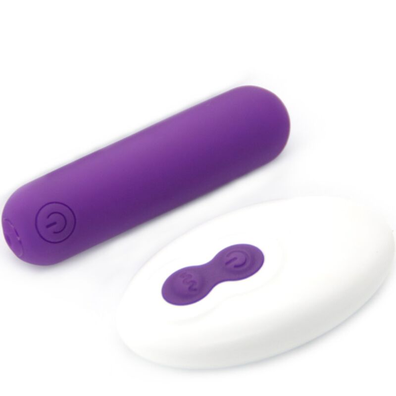ARMONY - SPLASH JOLINE VIBRADOR BALA SILICONA CONTROL REMOTO 10 VIBRACIONES 6.5 X 1.5 CM MORADO