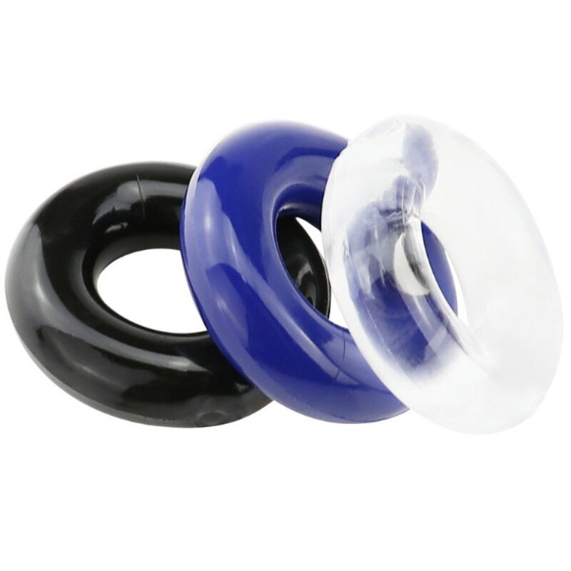 ARMONY - ANILLO TITAN LOVE DONUT MÚLTIPLES COLORES