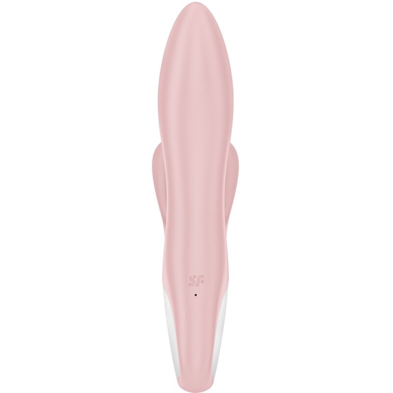 SATISFYER - BOMBA DE AIRE CONEJO 3 VIBRADOR INFLABLE CONEJO ROSA