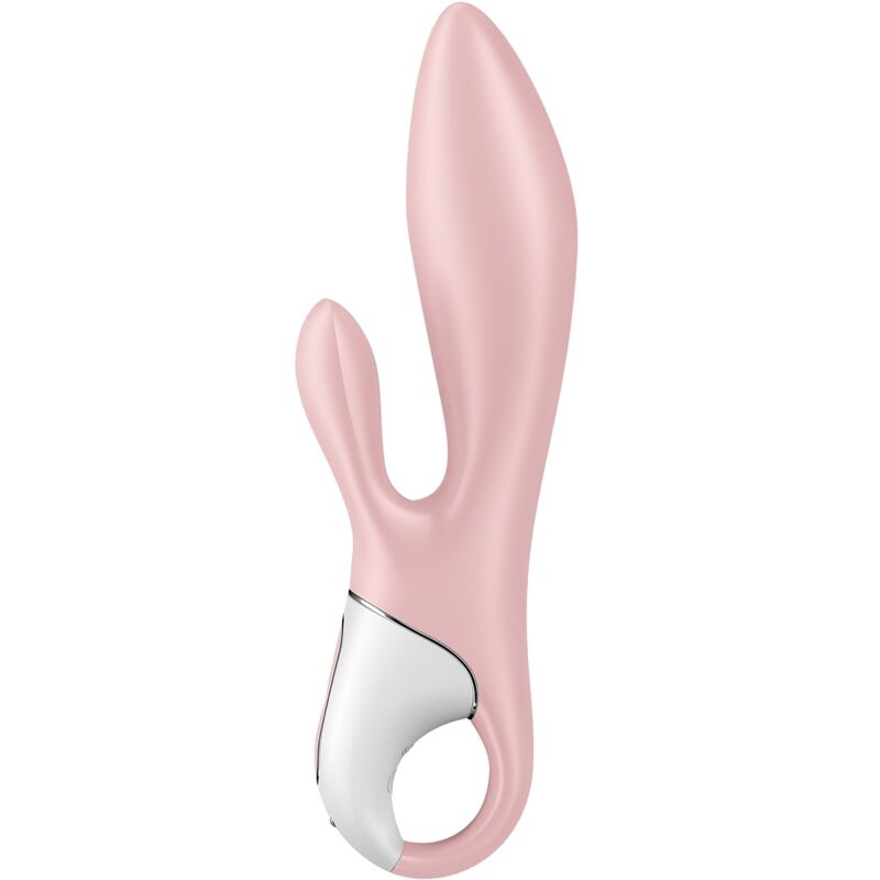 SATISFYER - BOMBA DE AIRE CONEJO 3 VIBRADOR INFLABLE CONEJO ROSA