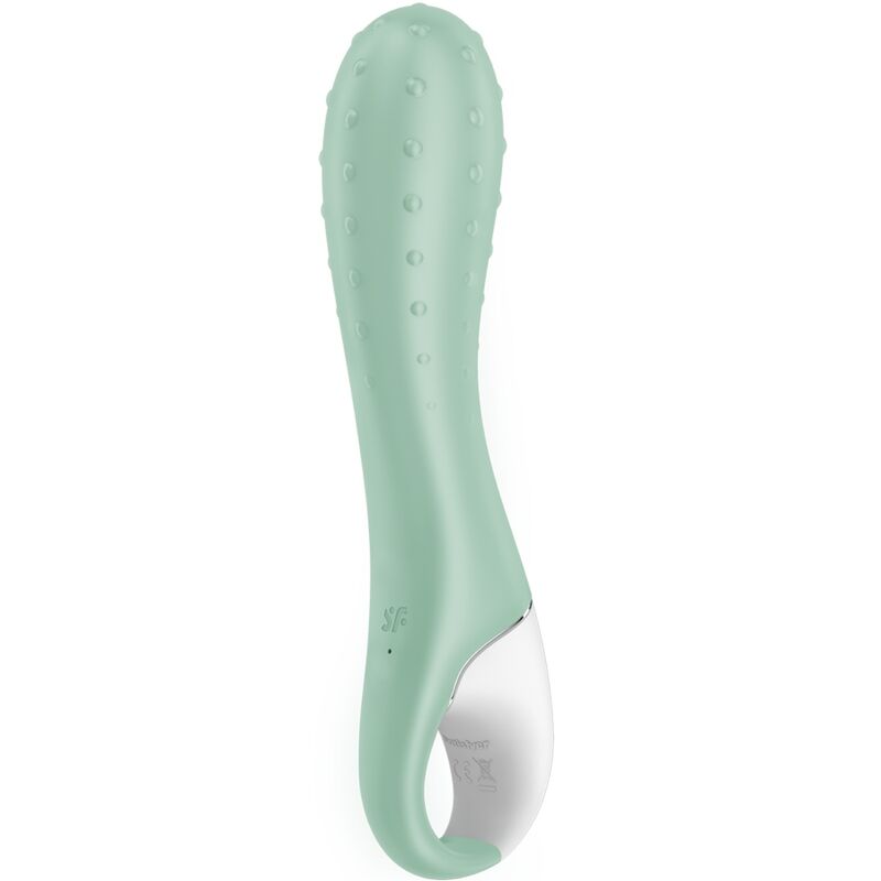 SATISFYER - VIBRADOR CON BOMBA DE AIRE 3 PUNTOS G INFLABLES MENTA