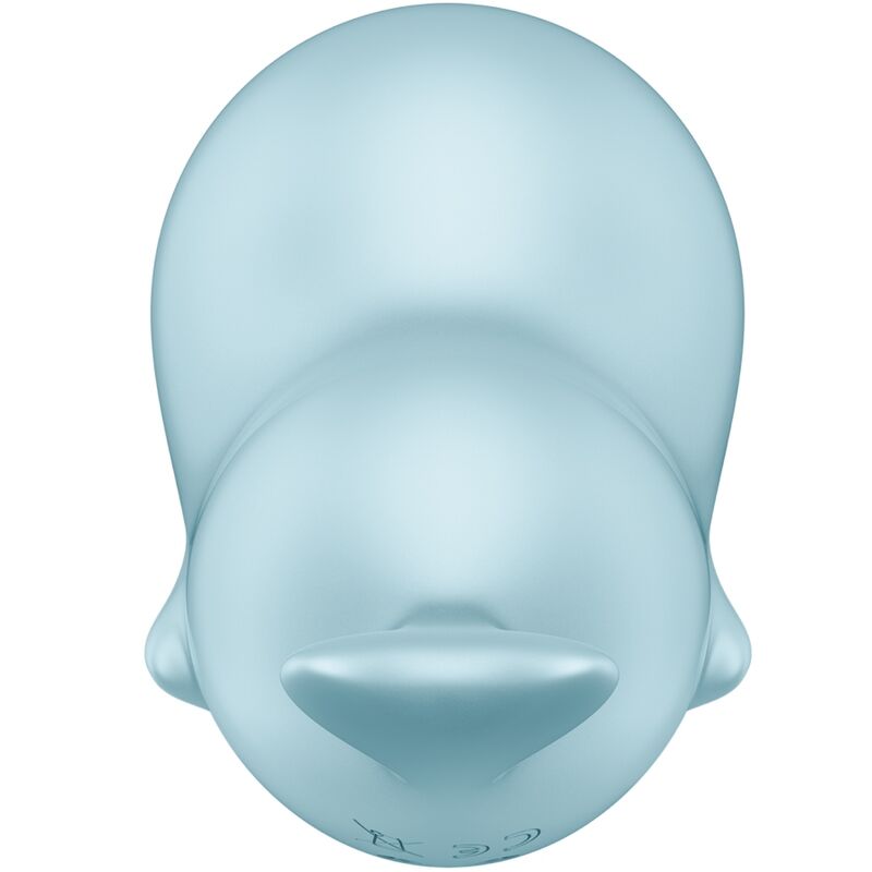 SATISFYER - ESTIMULADOR Y VIBRADOR SASSY SEAL AZUL