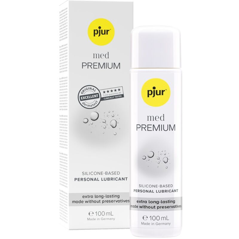 PJUR - LUBRIFICANTE PREMIUM AL SILICONE MED 100 ML