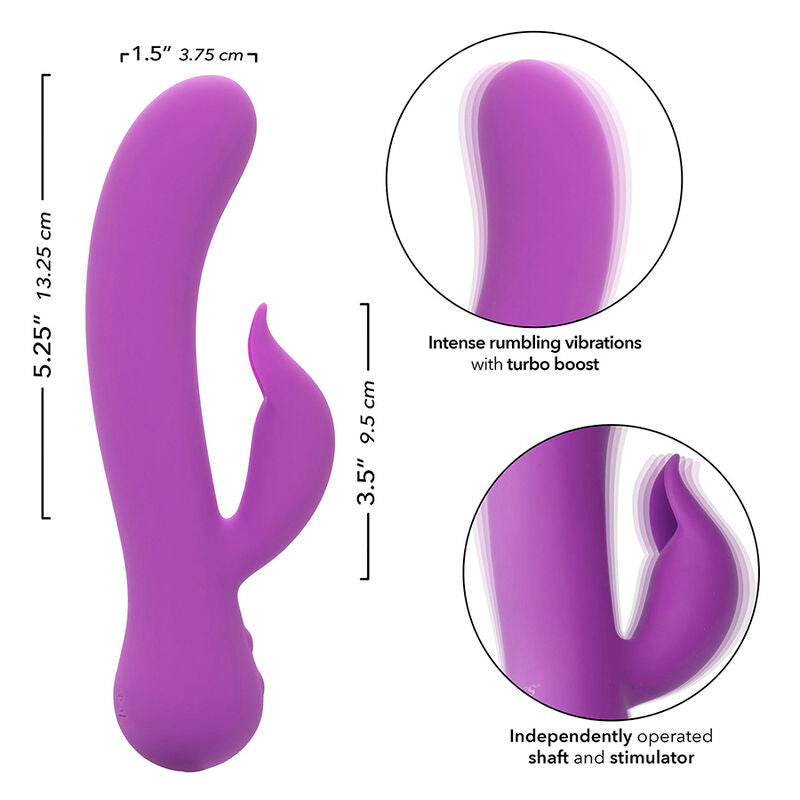 CALEXOTICS - VIBRATORE PER LA PRIMA VOLTA PLEASER RICARICABILE VIOLA