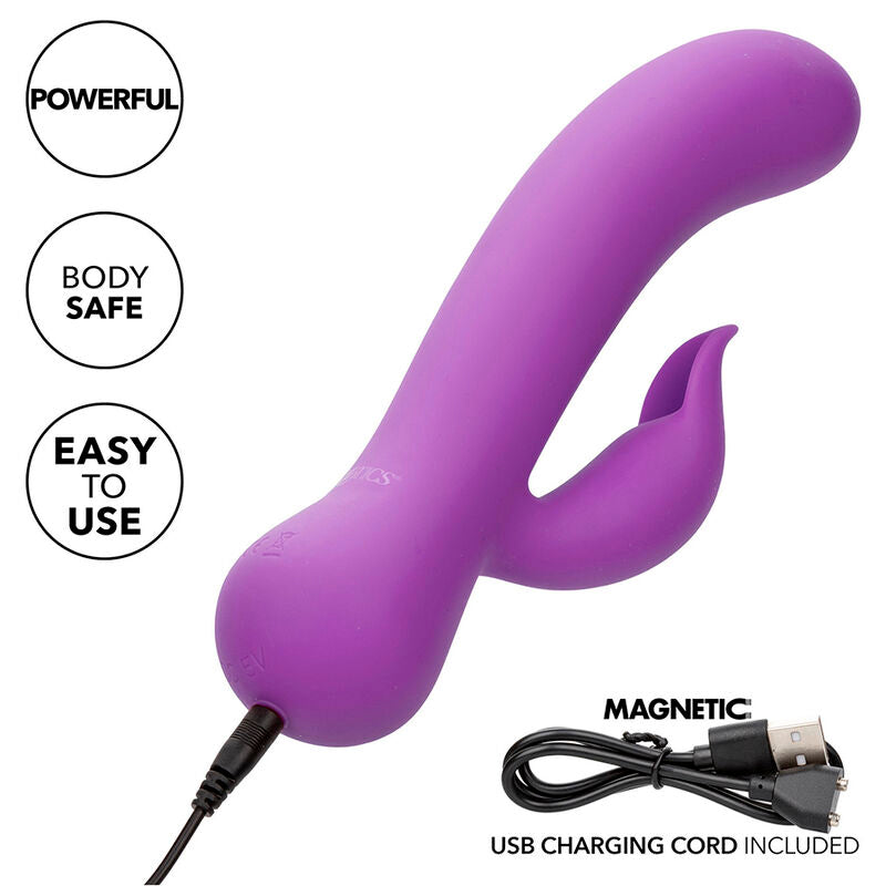 CALEXOTICS - VIBRATORE PER LA PRIMA VOLTA PLEASER RICARICABILE VIOLA