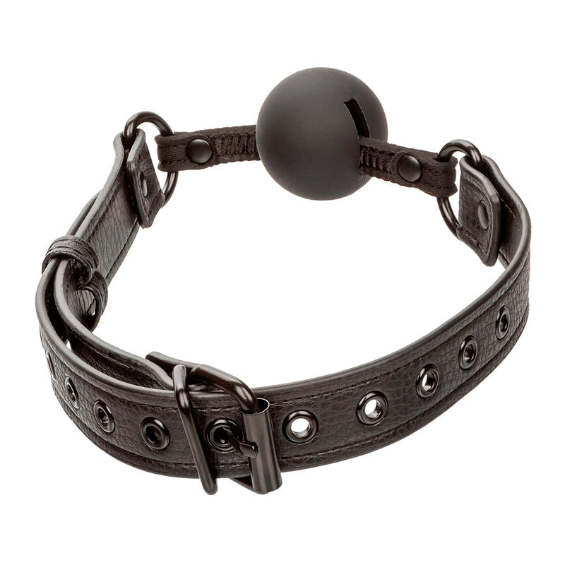 CALEXOTICS - BALL GAG NOTTURNO IN SILICONE NERO