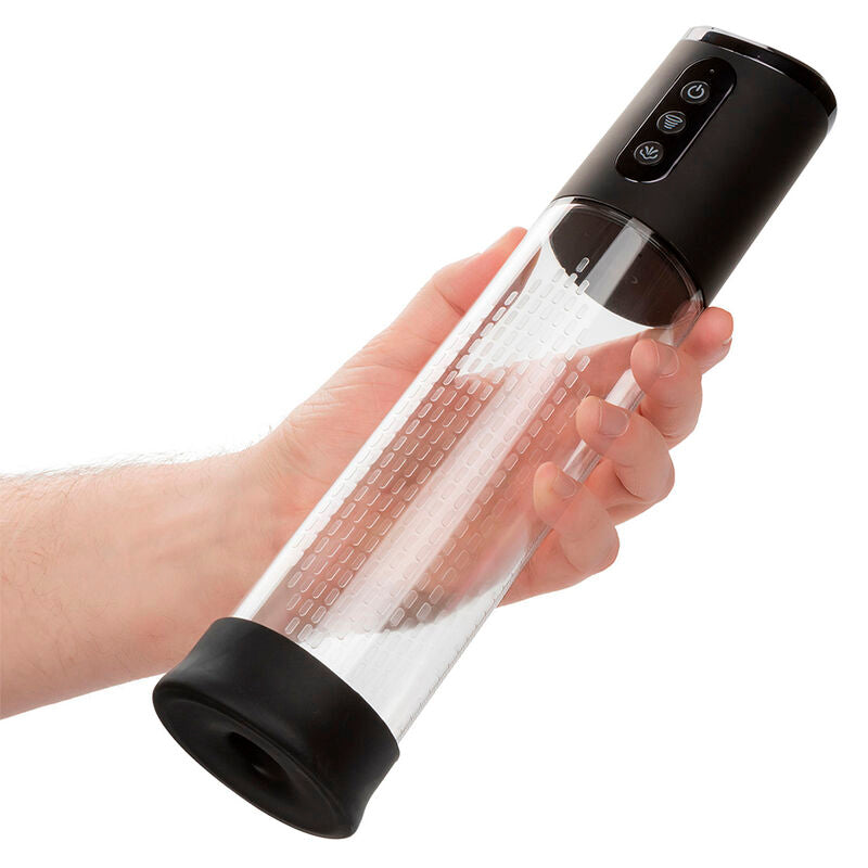 CALEXOTICS - POMPA PER ONDE CON STIMOLAZIONE DI PICCO A 4 VELOCITÀ, NERA