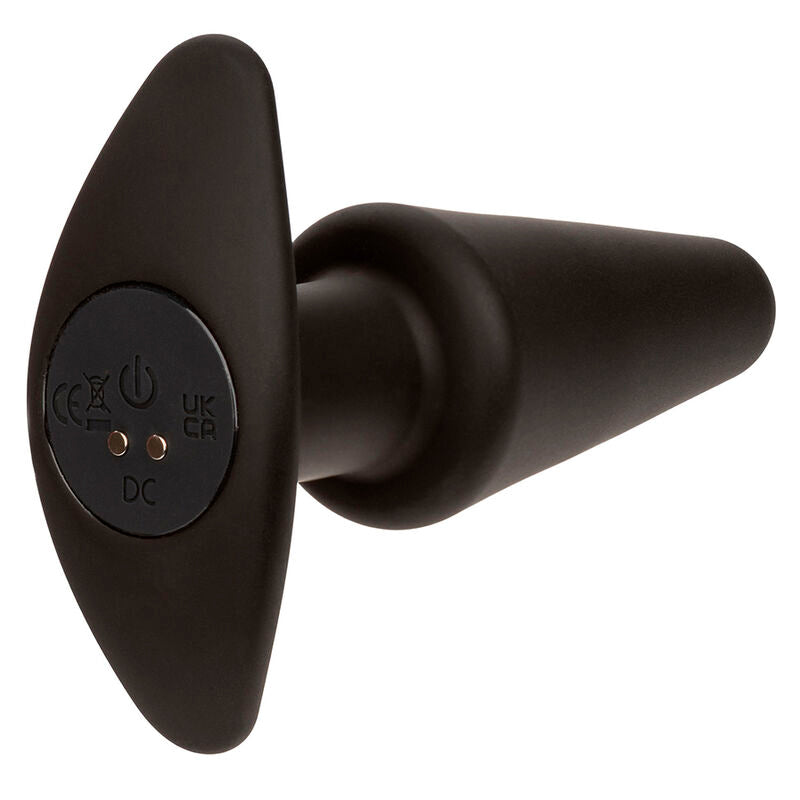 CALEXOTICS - ROCK BOTTOM TAPPETINO ANALE CONICO 10 VIBRAZIONI SILICONE NERO