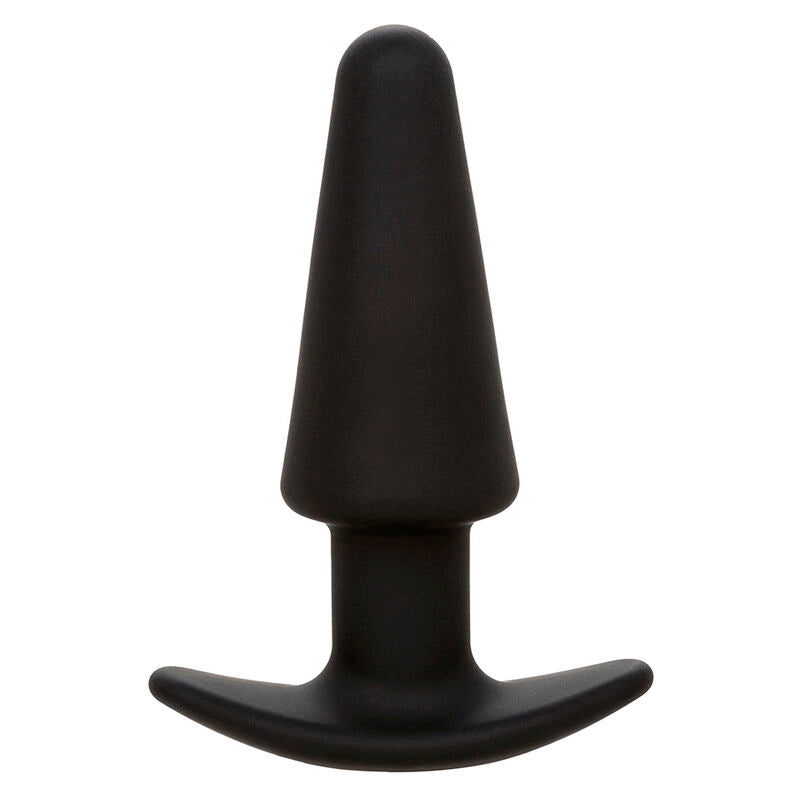 CALEXOTICS - ROCK BOTTOM TAPPETINO ANALE CONICO 10 VIBRAZIONI SILICONE NERO