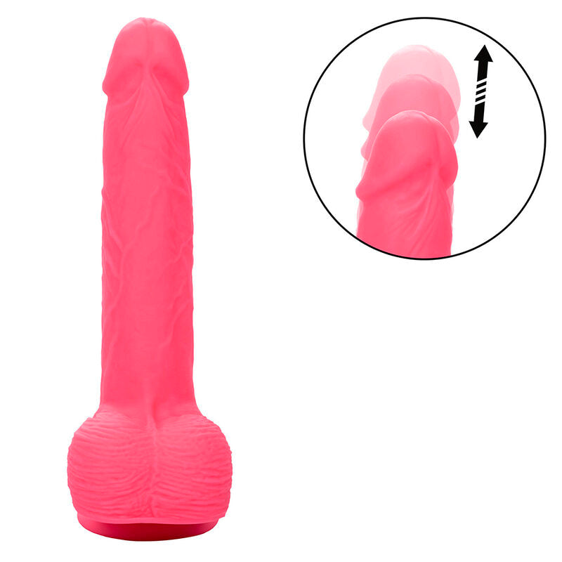 CALEXOTICS - VIBRATORE REALISTICO 10 VIBRAZIONI ROSA