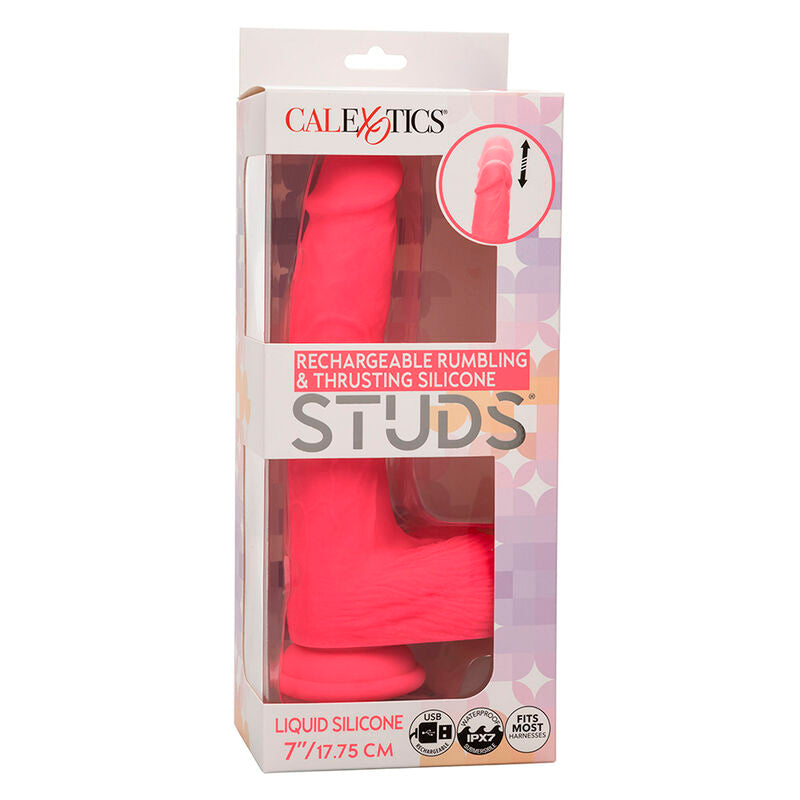 CALEXOTICS - VIBRATORE REALISTICO 10 VIBRAZIONI ROSA