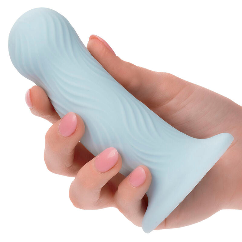CALEXOTICS - TAPÓN ANAL DE ESPUMA WAVE RIDER AZUL
