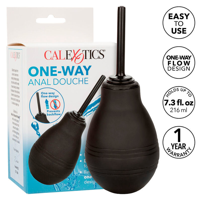 CALEXOTICS - DOCCIA ANALE UNIDIREZIONALE NERA