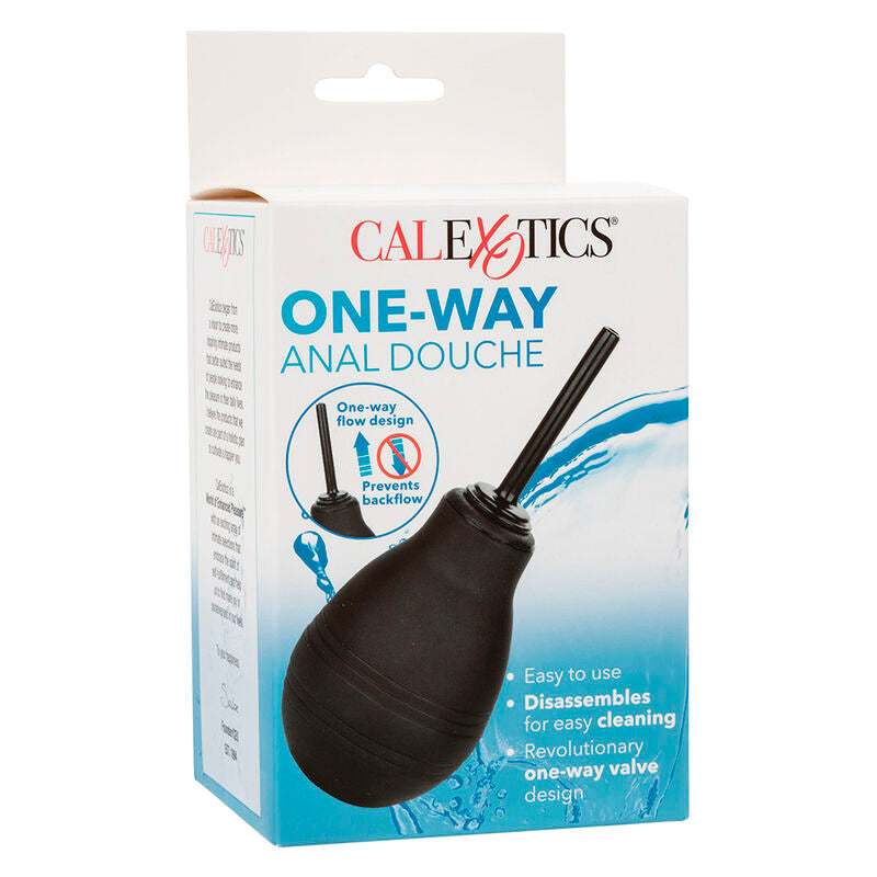 CALEXOTICS - DUCHA ANAL UNIDIRECCIONAL NEGRA