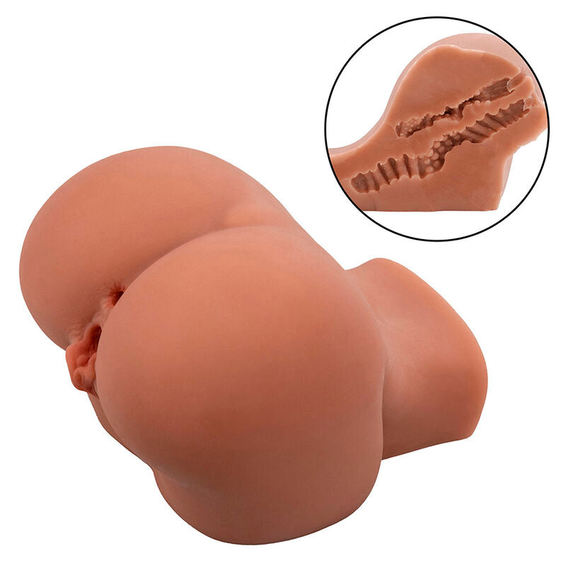 CALEXOTICS - THE ROLLER BABE MASTURBADOR DOBLE REALISTA CARNE