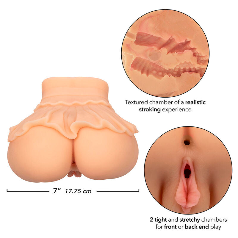 CALEXOTICS - LA RAGAZZA DELLO PEEP SHOW DOPPIO MASTURBATORE REALISTICO FLESH