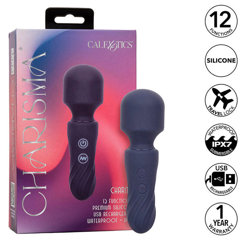 CALEXOTICS - MASSAGGIATORE CHARISMA CHARM 12 FUNZIONI VIOLA