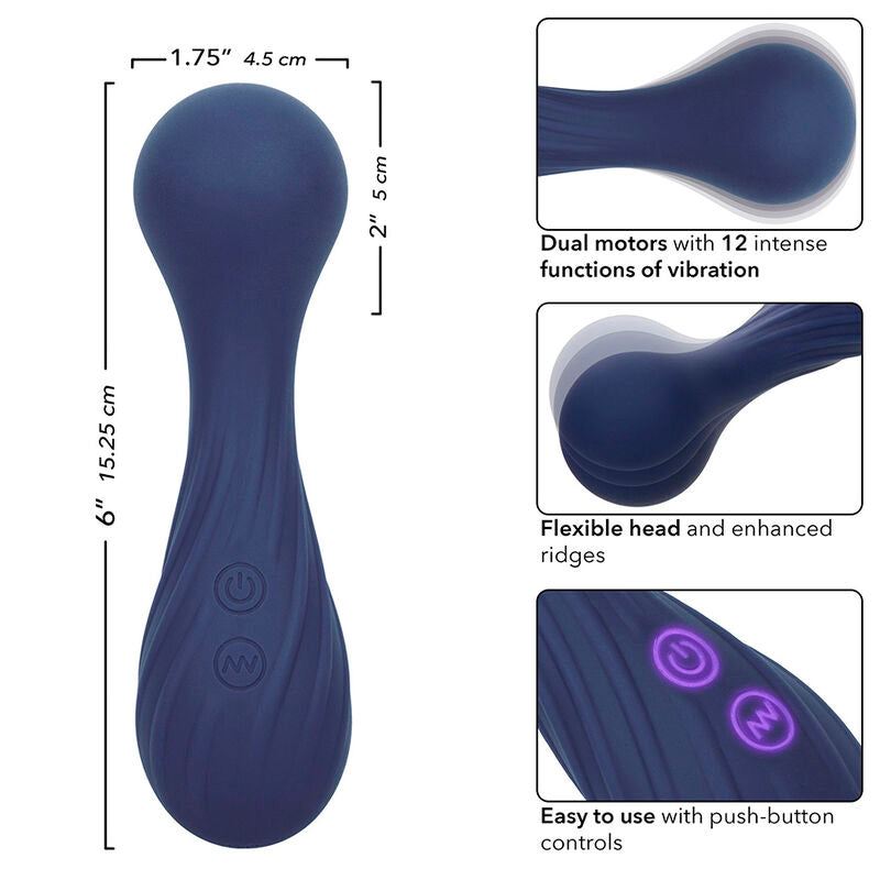 CALEXOTICS - MASSAGGIATORE CHARISMA TEMPTATION 12 FUNZIONI VIOLA