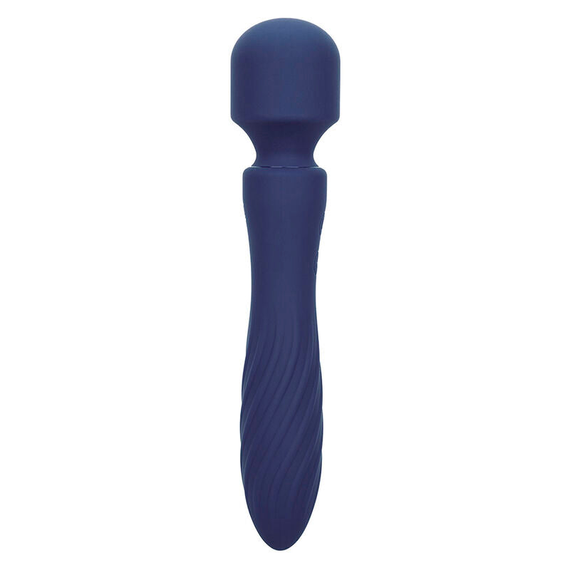 CALEXOTICS - MASAJEADOR CHARISMA MYSTIQUE DOBLE MOTOR 12 FUNCIONES 20,5 CM X 4,5 CM MORADO