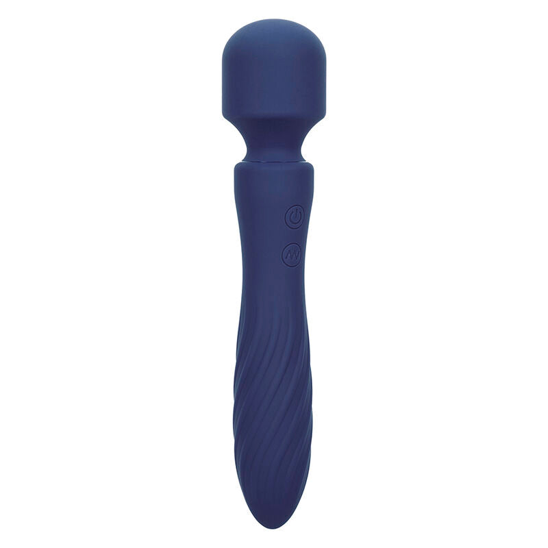 CALEXOTICS - MASAJEADOR CHARISMA MYSTIQUE DOBLE MOTOR 12 FUNCIONES 20,5 CM X 4,5 CM MORADO