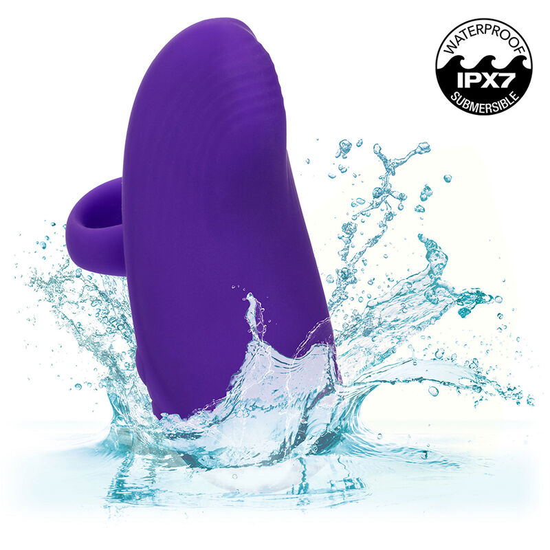 CALEXOTICS - ENVY MASSAGGIATORE PALMARE A SFERA ROTANTE 7 VIBRAZIONI VIOLA