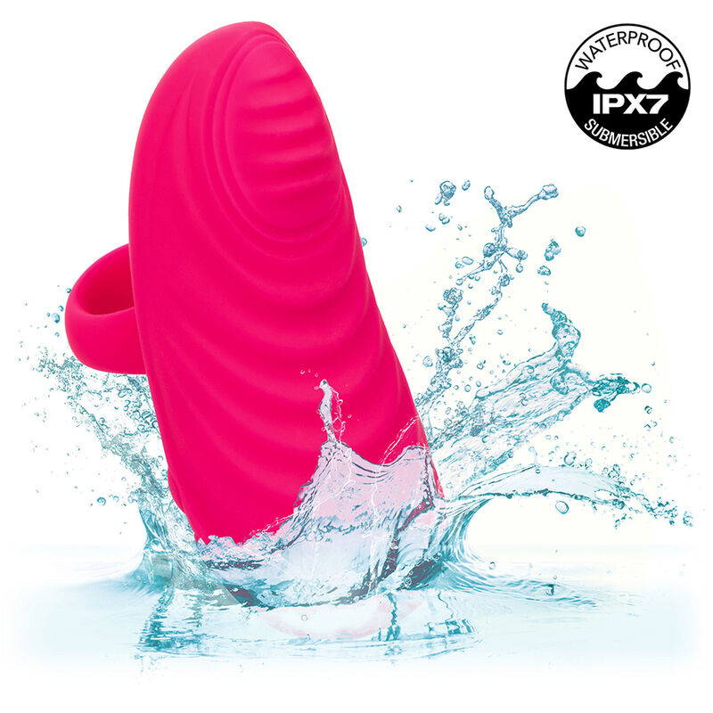 CALEXOTICS - ENVY MASSAGGIATORE PALMARE A SFERA ROTANTE 7 VIBRAZIONI ROSA