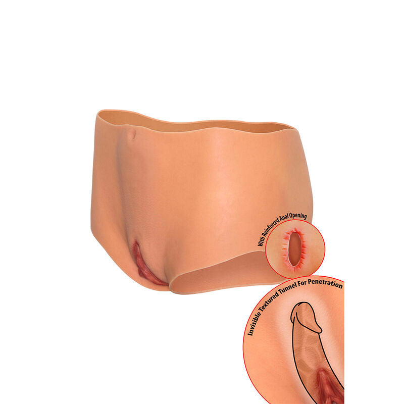 DESEO OCULTO - ALTER EGO VAGINA ABIERTA Y CULO CALZONCILLO CINTURA MEDIANA CARNE