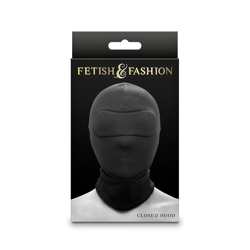 NOVEDADES NS - FETICHE Y MODA CAPUCHA CERRADA NYLON NEGRO