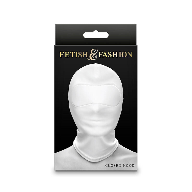 NOVEDADES NS - FETICHE Y MODA CAPUCHA CERRADA NYLON BLANCA