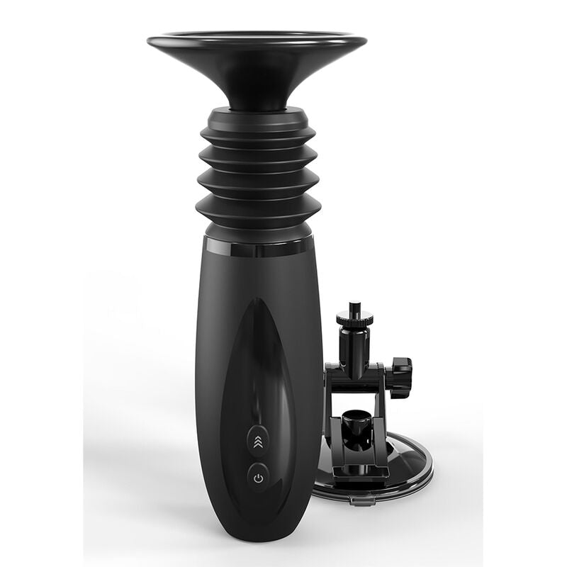 SERIE FETISH FANTASY - MORSETTO PER DILDO BODY DOCK THRUSTER CON 7 MODALITÀ DI SPINTA NERO