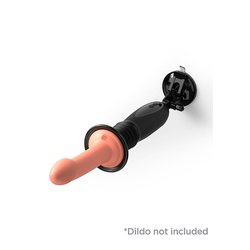 SERIE FETISH FANTASY - MORSETTO PER DILDO BODY DOCK THRUSTER CON 7 MODALITÀ DI SPINTA NERO