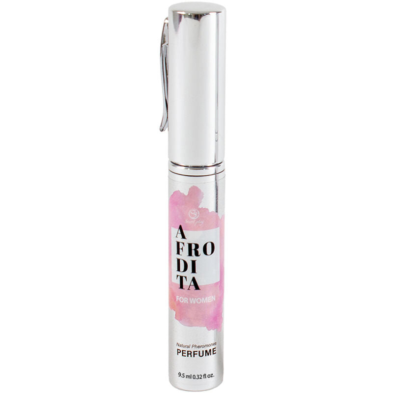 SECRETPLAY - PERFUME AFRODITA CON FEROMONAS PARA MUJER EN VAPORIZADOR TAMAÑO DE VIAJE