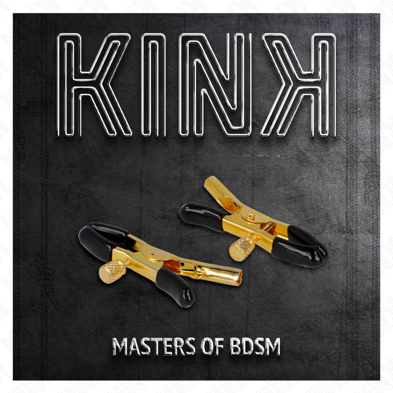 KINK - MORSETTI PER CAPEZZOLI ORO 6 CM
