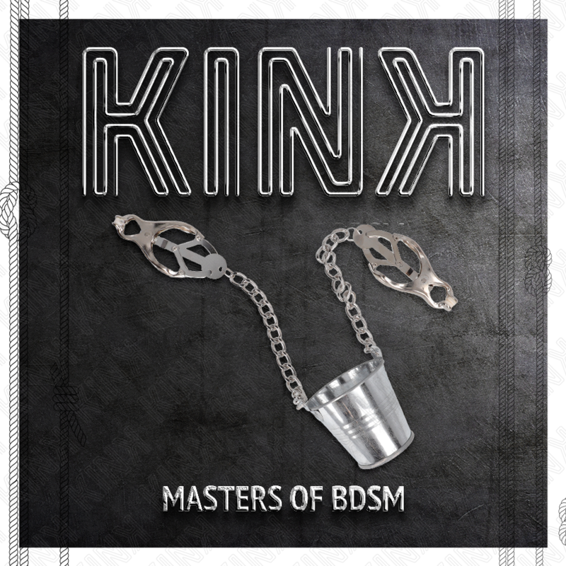 KINK - MORSETTI PER CAPEZZOLI CON SECCHIELLO ARGENTO