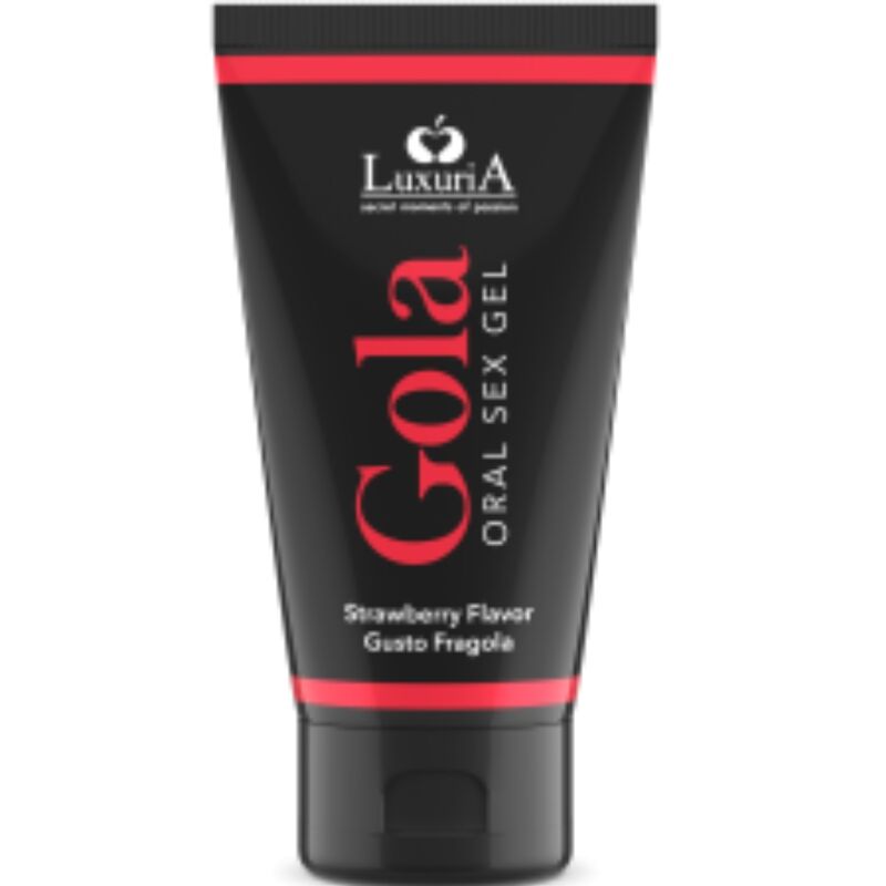 INTIMATELINE LUXURIA - GEL PER IL SESSO ORALE GUSTO FRAGOLA 50 ML