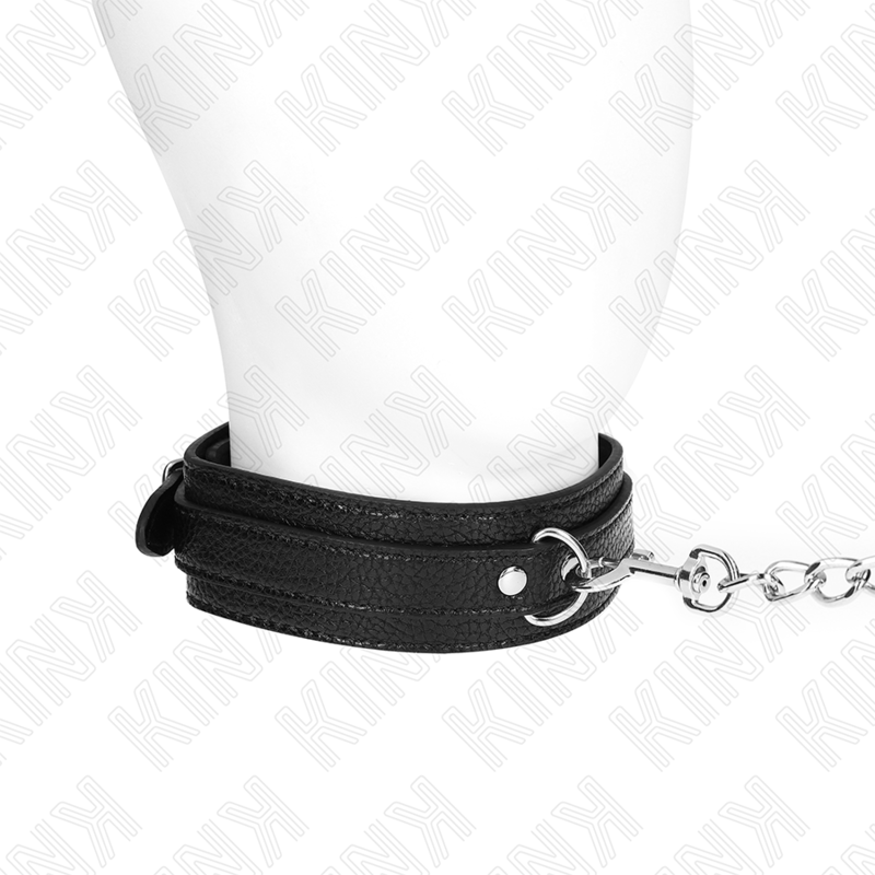 KINK - COLLANA CON MOTIVO SERPENTE E GUINZAGLIO 65 CM
